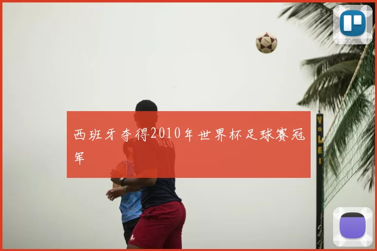 西班牙夺得2010年世界杯足球赛冠军