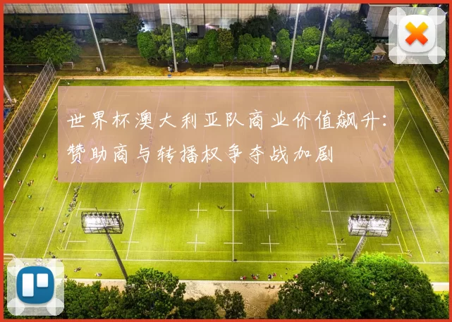 世界杯澳大利亚队商业价值飙升:赞助商与转播权争夺战加剧