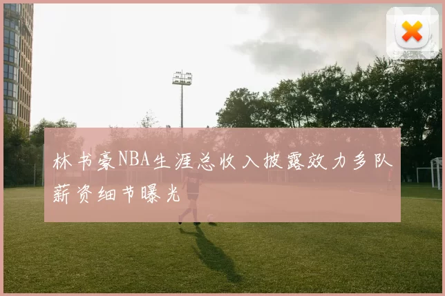 林书豪NBA生涯总收入披露效力多队薪资细节曝光