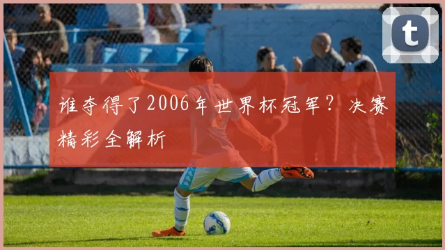 谁夺得了2006年世界杯冠军？决赛精彩全解析